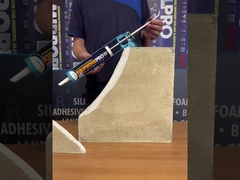 590ml Capaciteit Zuur Siliconenkit voor Niet-ontvlambare en ≤1mm Doorzakking in Bouwprojecten