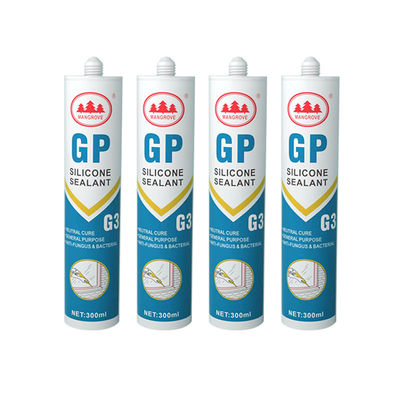 Goede prijs. 300 ml zuursilicone afdichtmiddel professionele afdichting toepassingen met silicone online