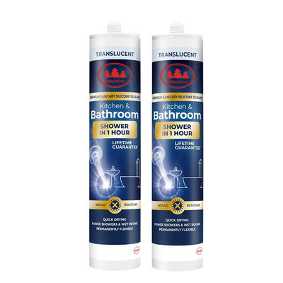 Goede prijs. Doorzichtig waterdichtingsmiddel voor kietchen en badkamers online