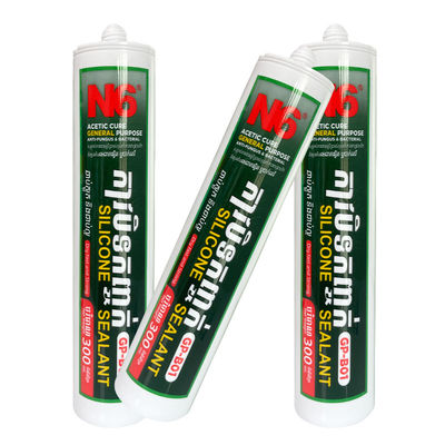 Goede prijs. Wit helder waterdicht acetoxyzuur siliconen afdichtingsmiddel Badkamer glas installatie online