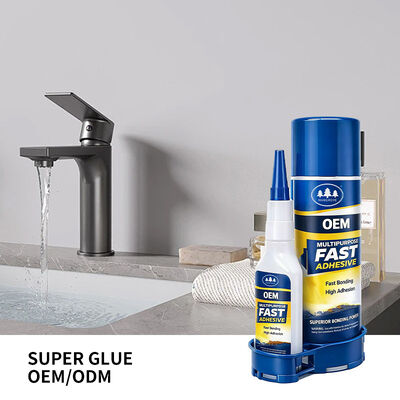 Goede prijs. Super Fast Dry Glue MDF Activator Kit met cyanoacrylaat op hout Acrylic Ethyl Sealant Spray Fast Drying Super Glue online