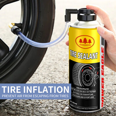 Goede prijs. 400ml Autobandverzorging Sealer & Inflator Voertuig Motorband Noodreparatie Punctieafdichting Effectieve bandlijm Afdichtingsmiddelen online