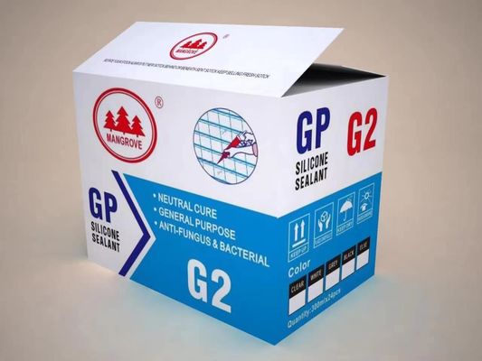 300 ml zuur siliconen afdichtmiddel zilveren kleur weerbestendige voor beton