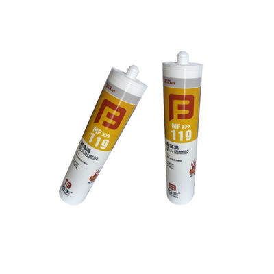 Neutraal Cure Zwart Branddicht Silicone Afdichtingsmiddel Bouw Transport Gebouw