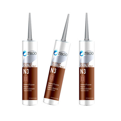 300 ml cartridge Neutrale siliconen afdichtmiddel voor glas Beton Hout Staal Aluminium