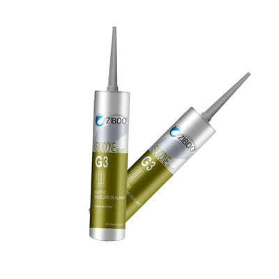 Waterdichte 300ml azijnzuur siliconenkit glaslijm aluminium wastafels