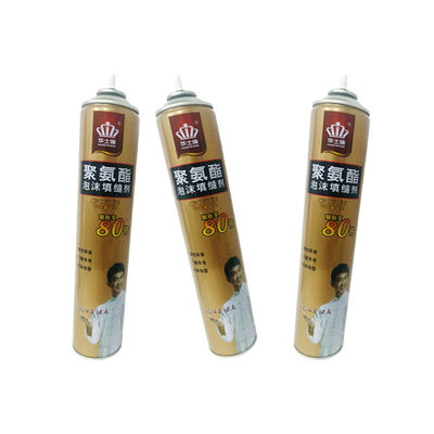 Verscheidene doeleinden warmte-isolatie Pu Foam Spray Sealant 750 ml Uitbreidbare gesloten cel
