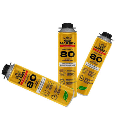 Off White PU Foam Sealant 80 Times All Seasons Constructie Uitbreiding