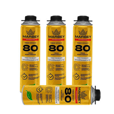 Nominale uitbreidingssproei Isolatie PU Foam Sealant Waterdicht 750 ml