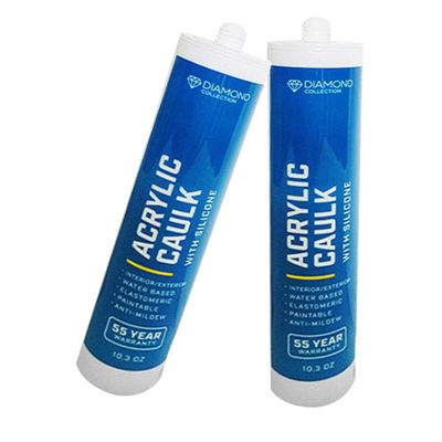 300 ml witte verfbare acryldichtingsmiddel met hoge hechting voor ramen en deuren