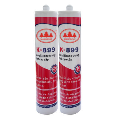 Snel droogende muren afsluitingsmiddel 100% siliconen Tunk waterdicht afsluitingsmiddel wit
