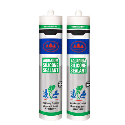 Acetoxy Curing Powful Niet schadelijk voor wezens Dichtingsmiddel Transperant Aquarium Tunk Glas Dichtingsmiddel