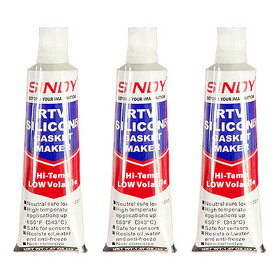 Sindy waterdicht Aan warmtetolerant RTV Silicone gasket maker Grijs voor auto