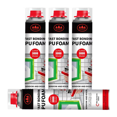 Goede prijs. Vinnige drooging Polyurethane Styrofoam Flexible 750 Ml Pu Foam Doors Joints online