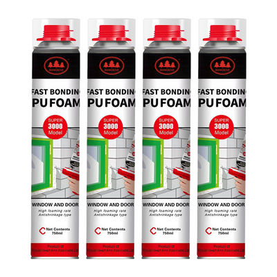 Goede prijs. Molecular Weight 44.0962 Polyurethane Foam Sealant for Expansion Rate 3-5 Times and Temperature Resistance -40°F To 194°F online