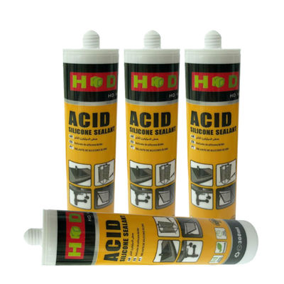 Weerbestendige, heldere 300 ml vensterdeur, buiten azijnzuur, siliconen afdichtmiddel