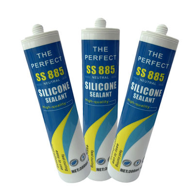 OEM Black Neutral Cure Anti-Mildew Waterdicht Glas Vensterdichtingsmiddel