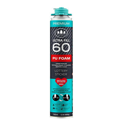 Goede prijs. Brandbestendig Wit 750 ml Polyurethane Uitbreidings Pu Foam Venster deur online